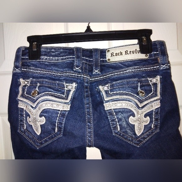 Rock Revival Kai Ankle Skinny Jeans size 26 - Picture 9 of 15